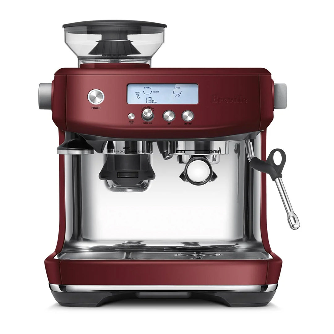 Breville Barista Pro Espresso Machine, Red Velvet